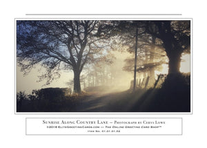 01.01.01.02—Sunrise Along Country Lane