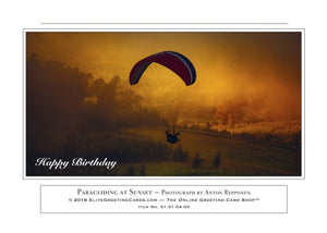 01.01.04.03—Paragliding at Sunset